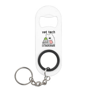 Vet Tech Extraordinaire Sleutelhanger Flessenopener