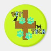 Vet Tech Gift Magneet (Voorkant)
