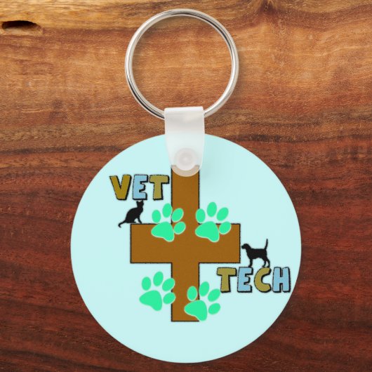 Vet Tech Gift Sleutelhanger (Voorkant)