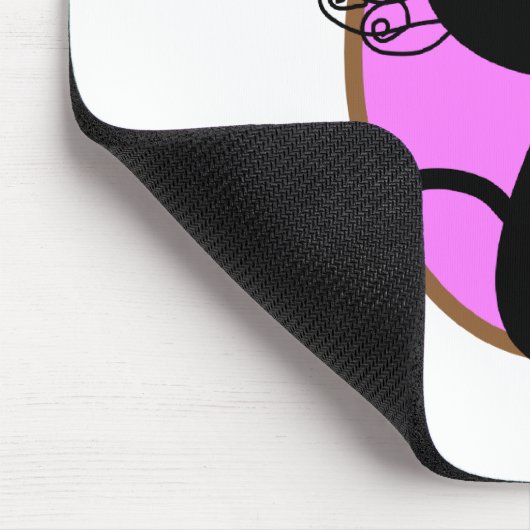 Vet Tech Gifts "Schattig katteontwerp" Muismat (Hoek)