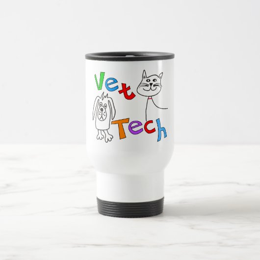 Vet Tech Gifts, veterinair technicus Reisbeker (Center)