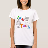 Vet Tech Gifts, veterinair technicus T-shirt (Voorkant)