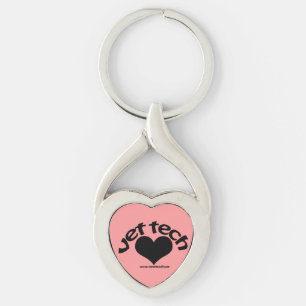 vet tech hart druppel sleutelhanger