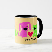 Vet Tech Hond & Kat & Hart Mok (Voorkant rechts)