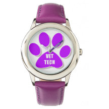Vet tech horloge van vettechstuff