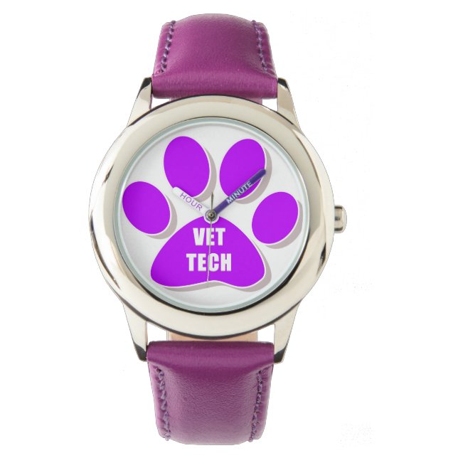 Vet tech horloge van vettechstuff (Voorkant)