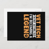 Vet Tech I'm Not Getting Old Briefkaart (Voorkant / Achterkant)