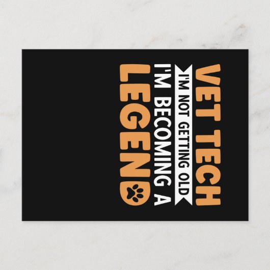 Vet Tech I'm Not Getting Old Briefkaart (Voorkant)