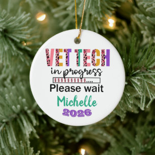 Vet Tech In Ontwikkeling Keramisch Ornament