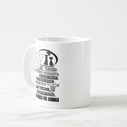 Vet Tech Job Mok (Voorkant links)