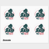 Vet Tech Liefde Sticker (Vel)
