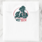 Vet Tech Liefde Sticker (Tas)