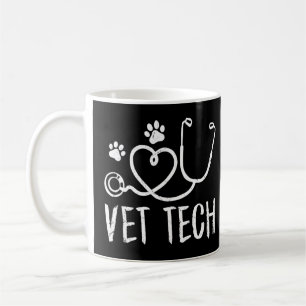 Vet Tech Love Animals Pw Print Vettechlif Koffiemok