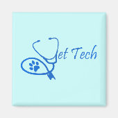 Vet tech magneet (Voorkant)
