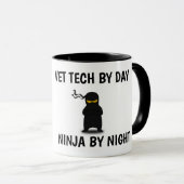 VET TECH NINJA COFFEE MUGS MOK (Voorkant rechts)