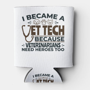 Vet Tech omdat dierenartsen ook helden nodig hebbe Blikjeskoeler