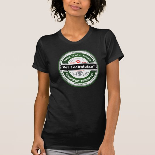 Vet Tech-ontwerp op vrijdagavond T-shirt (Voorkant)