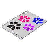 VET TECH PAW NOTEBOOK NOTITIEBOEK (Linkerzijde)