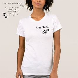 Vet Tech Prayer T-shirt