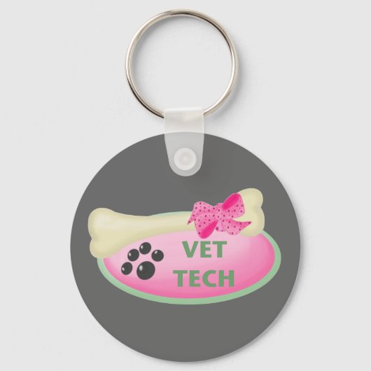 Vet Tech Sleutelhanger (Voorkant)