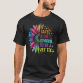 Vet Tech Sparkle T-shirt (Voorkant)