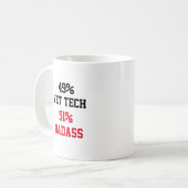 Vet Tech Stoer Koffiemok (Voorkant links)