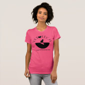 vet tech t-shirt roze (Voorkant volledig)