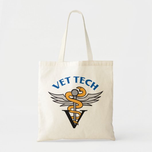 Vet Tech Tote Bag (Voorkant)