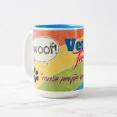 Vet Tech Tweekleurige Koffiemok (Voorkant links)