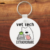 vet+tech vet+tech+giften vet+tech+versnelling vete sleutelhanger (Voorkant)