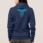 Vet Tech - Veterinair Symbool Hoodie (Achterkant)