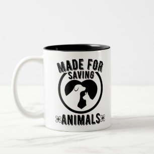 Vet Tech Veterinarian Vet Tweekleurige Koffiemok