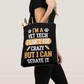 Vet Tech Veterinary Animal Veterinarian Rescue Tote Bag (Dichtbij)