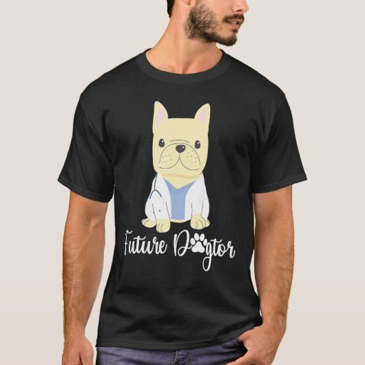 Vet Tech Veterinary Future Dogtor Veterinarian Ani T-shirt (Voorkant)