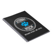 Vet Tech Veterinary Medicine Veterinarian Rescue Notitieboek (Rechterzijde)