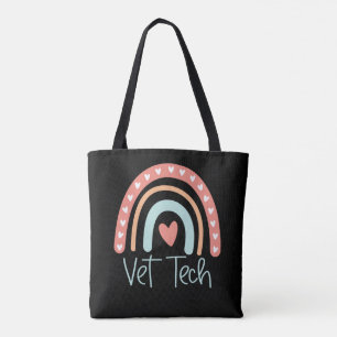Vet Tech Veterinary Technicia Gift Afstuderen Tote Bag