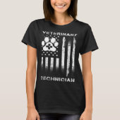 Vet Tech Veterinary technicus T-shirt (Voorkant)