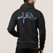 Vet Tech Zippered Hoodie (Achterkant)