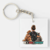 Vet Tech Zorg Chaos Sleutelhanger (voorkant)