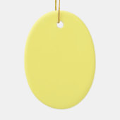 Vet Technician-Paw Prints op mijn hart #2-Geel Keramisch Ornament (Achterkant)