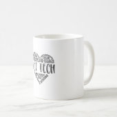 Vet-technicus, dierenarts-technicus, dierenarts-te koffiemok (Voorkant rechts)