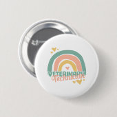 Vet-technicus veterinair technicus ronde button 5,7 cm (Voorkant /achterkant)