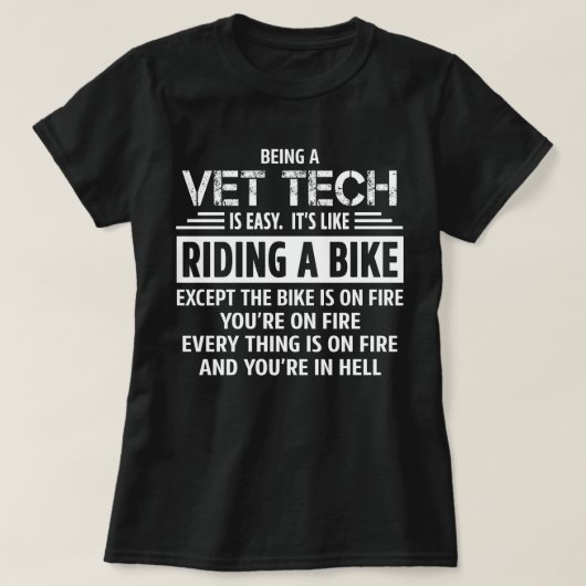 Vet-technologie T-shirt (Design voorkant)