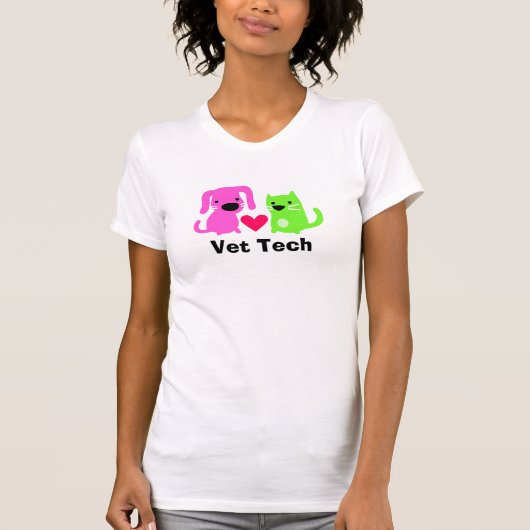 Vet Tech's T-shirt (Voorkant)