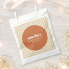 Vet Terracotta Retro Trendy Vrijgezellenfeest Aang Bedankzakje