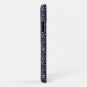 Vet Terrazzo Print (Marine) Case-Mate iPhone Case (Achterkant/rechts)