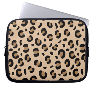 Vet tigergestreepte patroon – Dierenprint ontwerp Laptop Sleeve