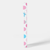 Vet Transfeminine Pride Flag Kleuren Polkadots Case-Mate iPhone Case (Achterkant / Links)