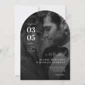 Vet, Trending, B & W-foto, Huwelijk Kaart (Voorkant)