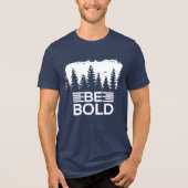 vet Tri-Blend shirt (Voorkant)